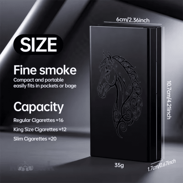 Cigarette Case  | Black