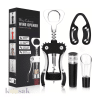 Wine Cork Screw and Bottle Opener 4 in 1